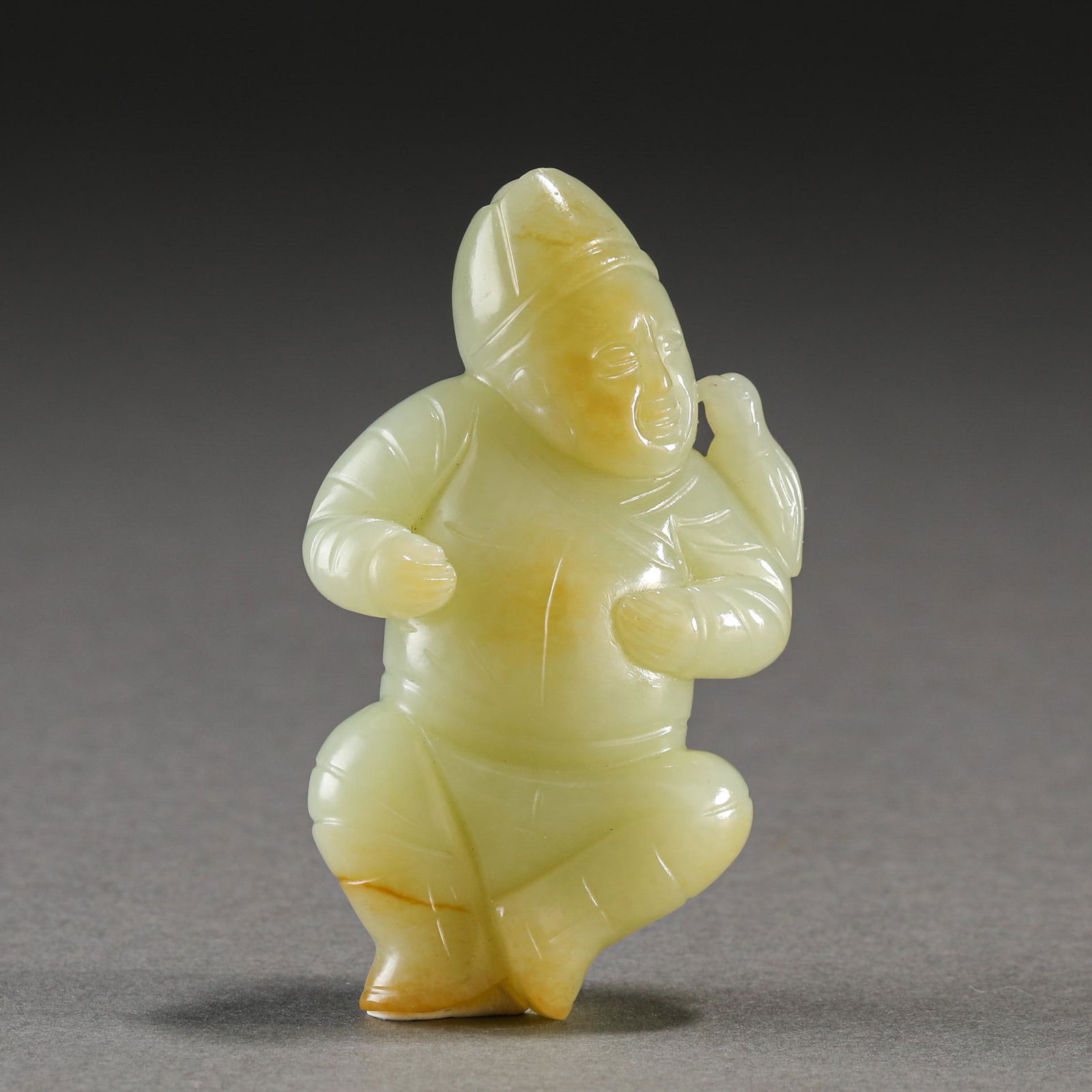 A Chinese Carved Jade Figure (1 of 4)