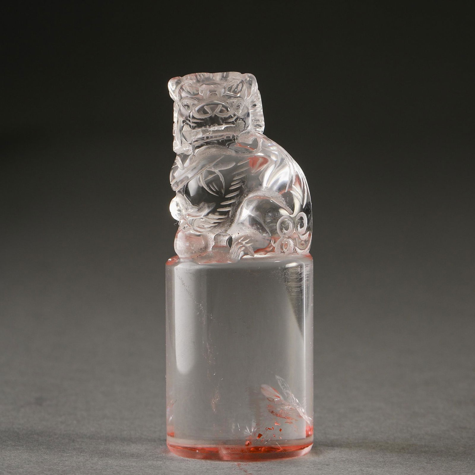 A Chinese Carved Rock Crystal Seal (1 of 6)