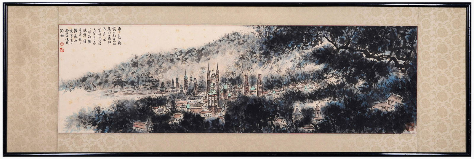 A Chinese Frame Painting By Fu Baoshi (1 of 8)