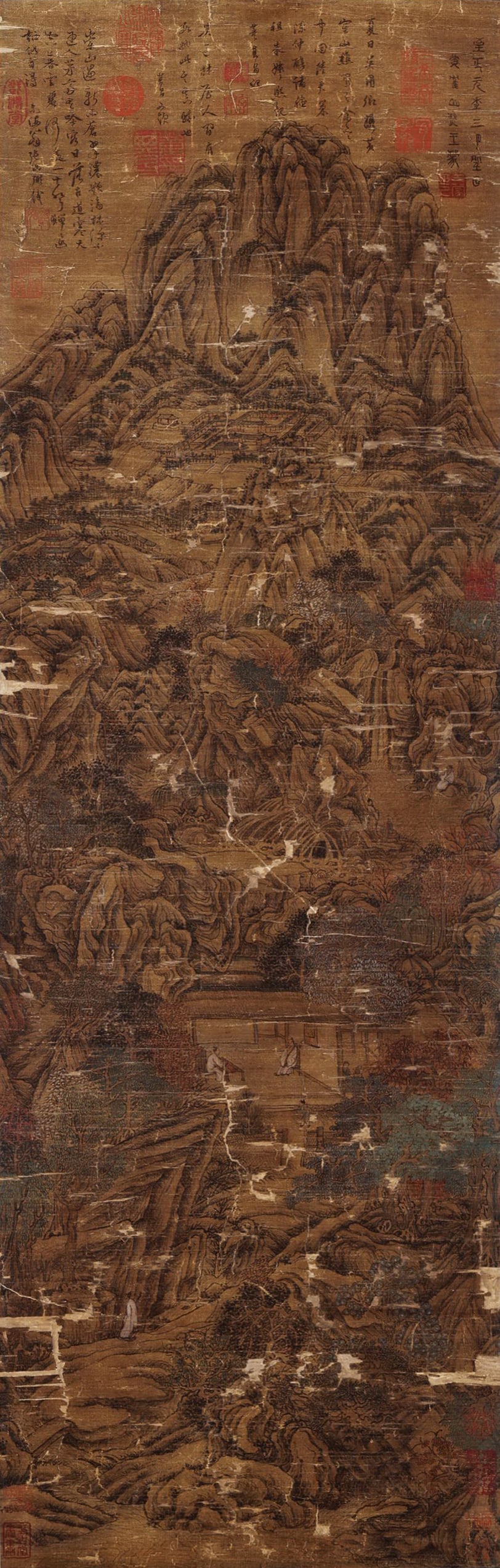 Wang Hui, Chinese Painting: Wang Hui, Chinese Painting 43 5/8" x 13 3/4" (111cm x 35cm)