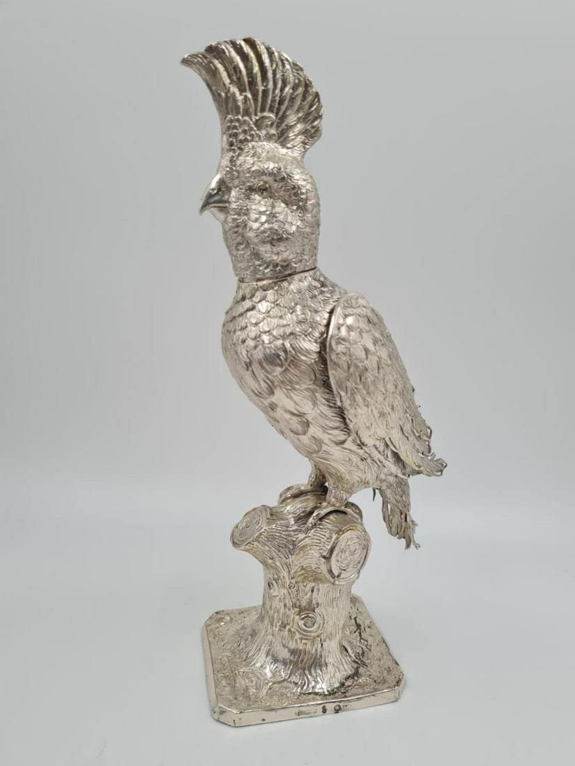 AN ANTIQUE 19TH CENTURY LARGE GERMAN  SILVER (1 of 9)