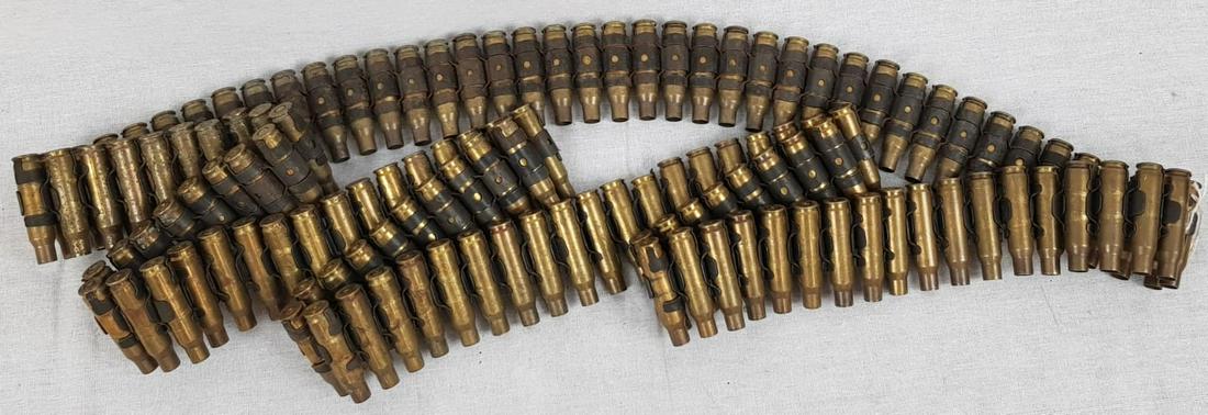 128 INERT General Purpose Machine Gun 7.62 rounds and: 128 INERT General Purpose Machine Gun 7.62 rounds and link.