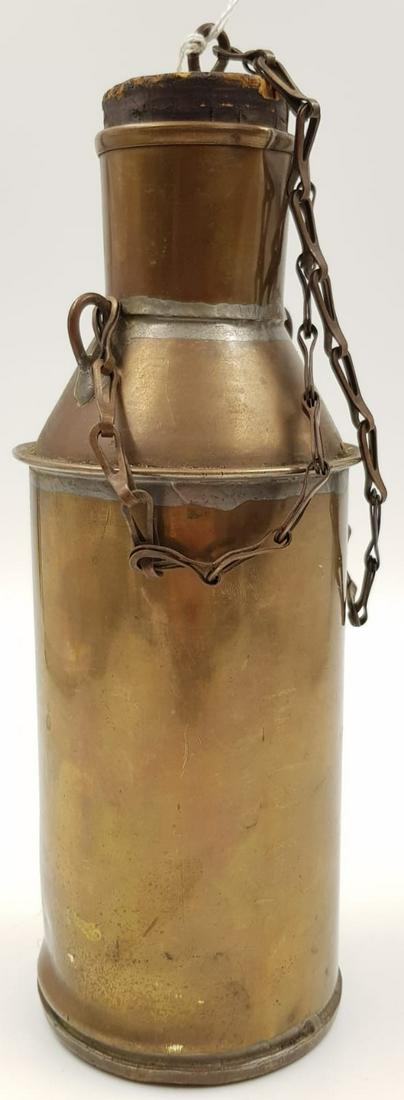 Victorian (Boer War) Period Copper Ships Water Bottle (1 of 2)
