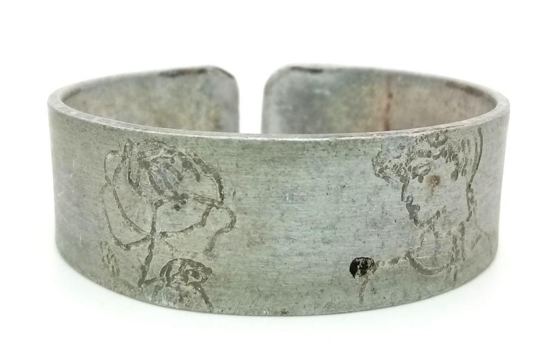 Vietnam War Era Helicopter Metal Bracelets made by the locals and sold to the G.Is.: Vietnam War Era Helicopter Metal Bracelets made by the locals and sold to the G.Is.