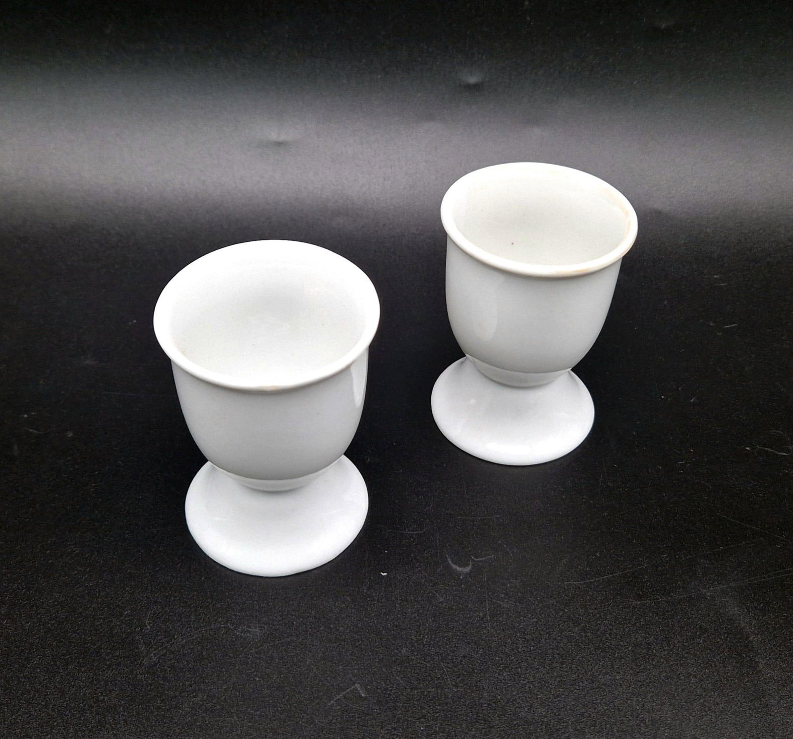 2 x 1942 Dated Kriegsmarine Egg Cups.: 2 x 1942 Dated Kriegsmarine Egg Cups.