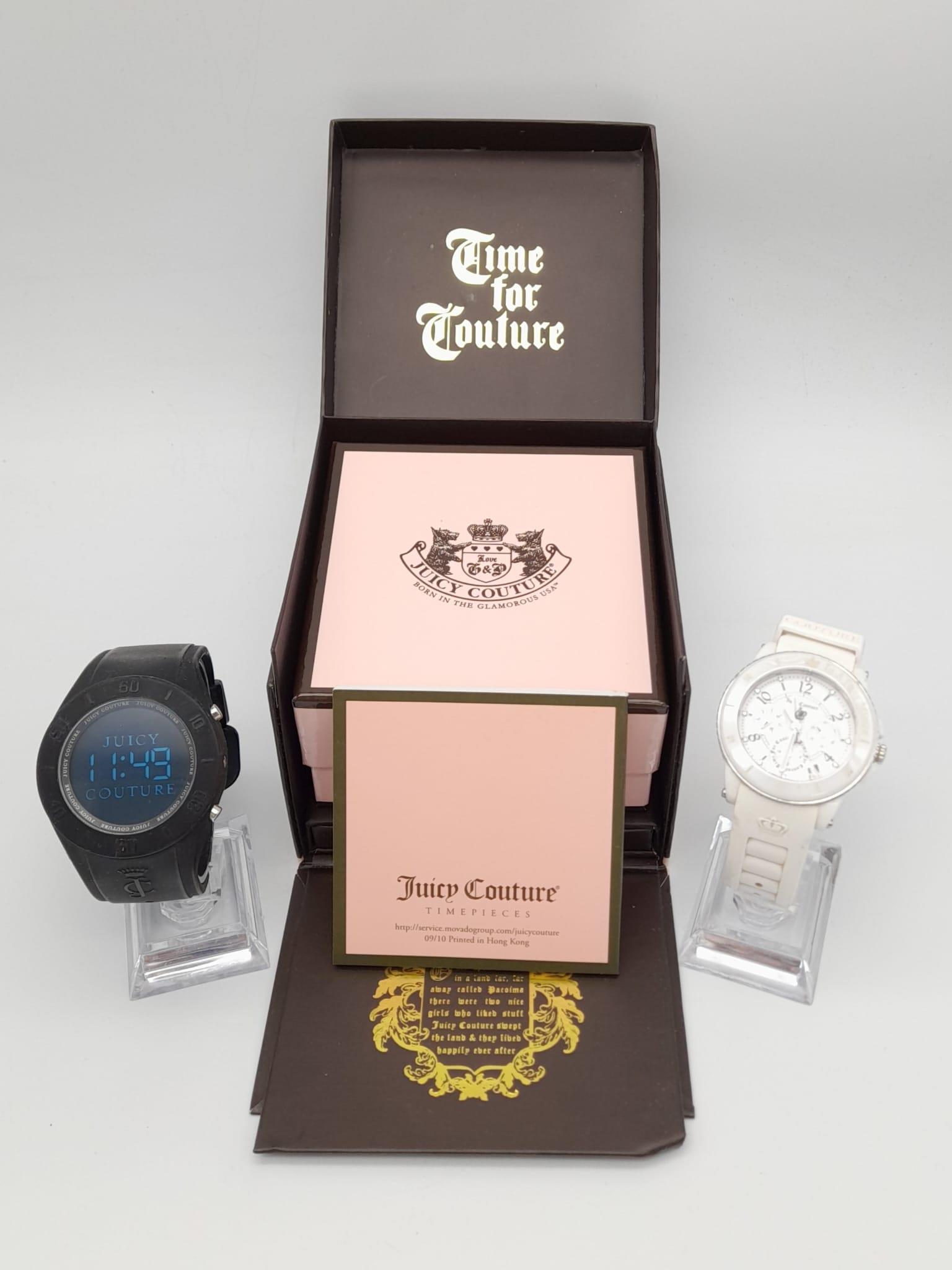 Two Juicy Couture Ladies Quartz Watches. Both in working order.: Two Juicy Couture Ladies Quartz Watches. Both in working order.
