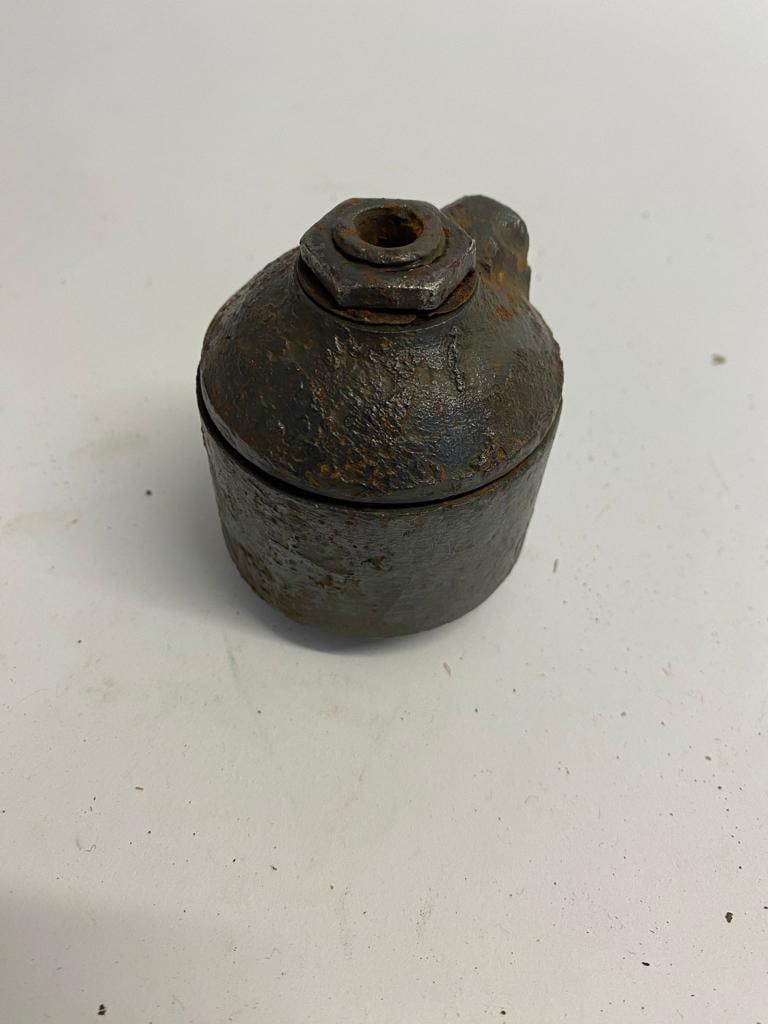 An Inert Ww1 German M1917 Ink Pot Grenade. Uk Sales Only. Ml432 Auction