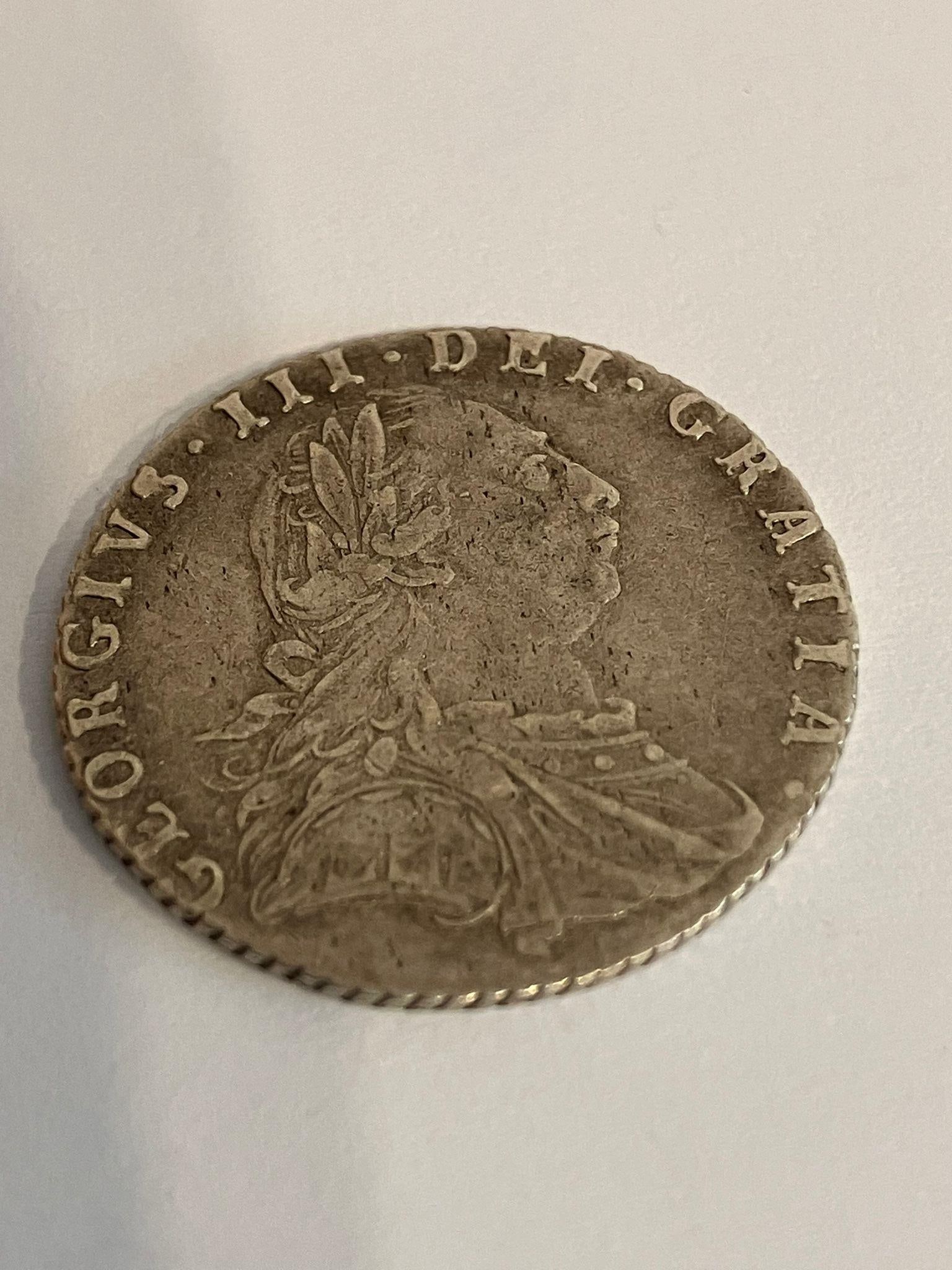 1787 GEORGE III SILVER SIXPENCE. Fine/very fine condition.: 1787 GEORGE III SILVER SIXPENCE. Fine/very fine condition.