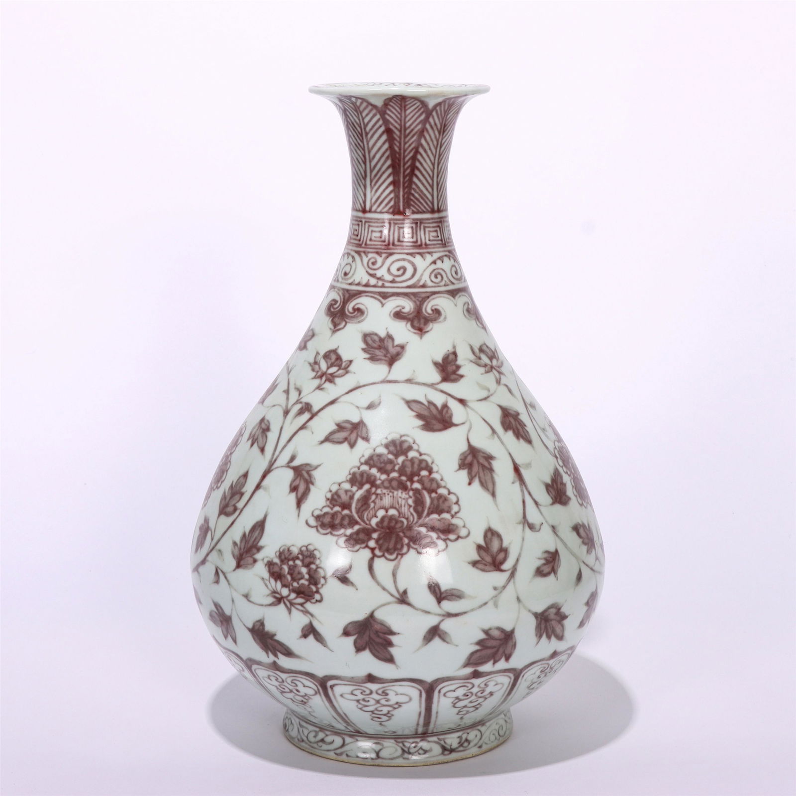 A Chinese Underglazed Red Porcelain Vase (1 of 9)