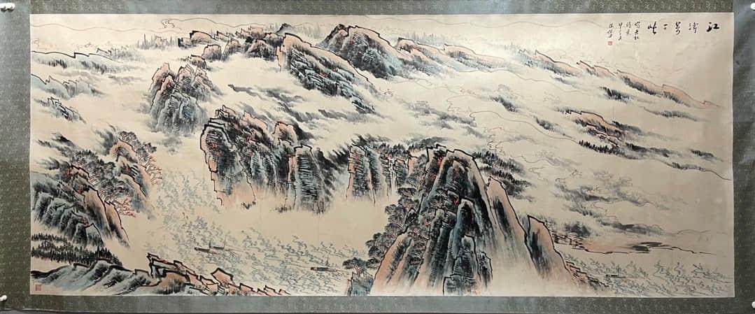 LU YANSHAO, CHINESE LANDSCAPE PAINTING ON PAPER (1 of 9)