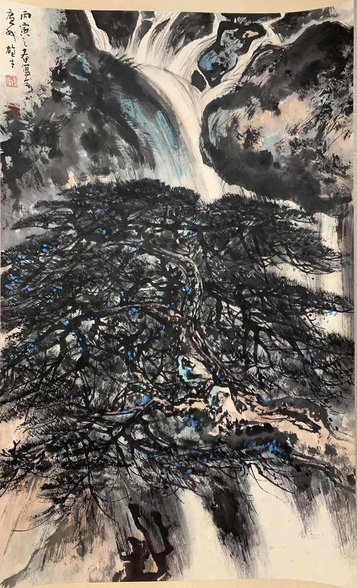 LI XIONGCAI, CHINESE LANDSCAPE PAINTING ON PAPER (1 of 6)