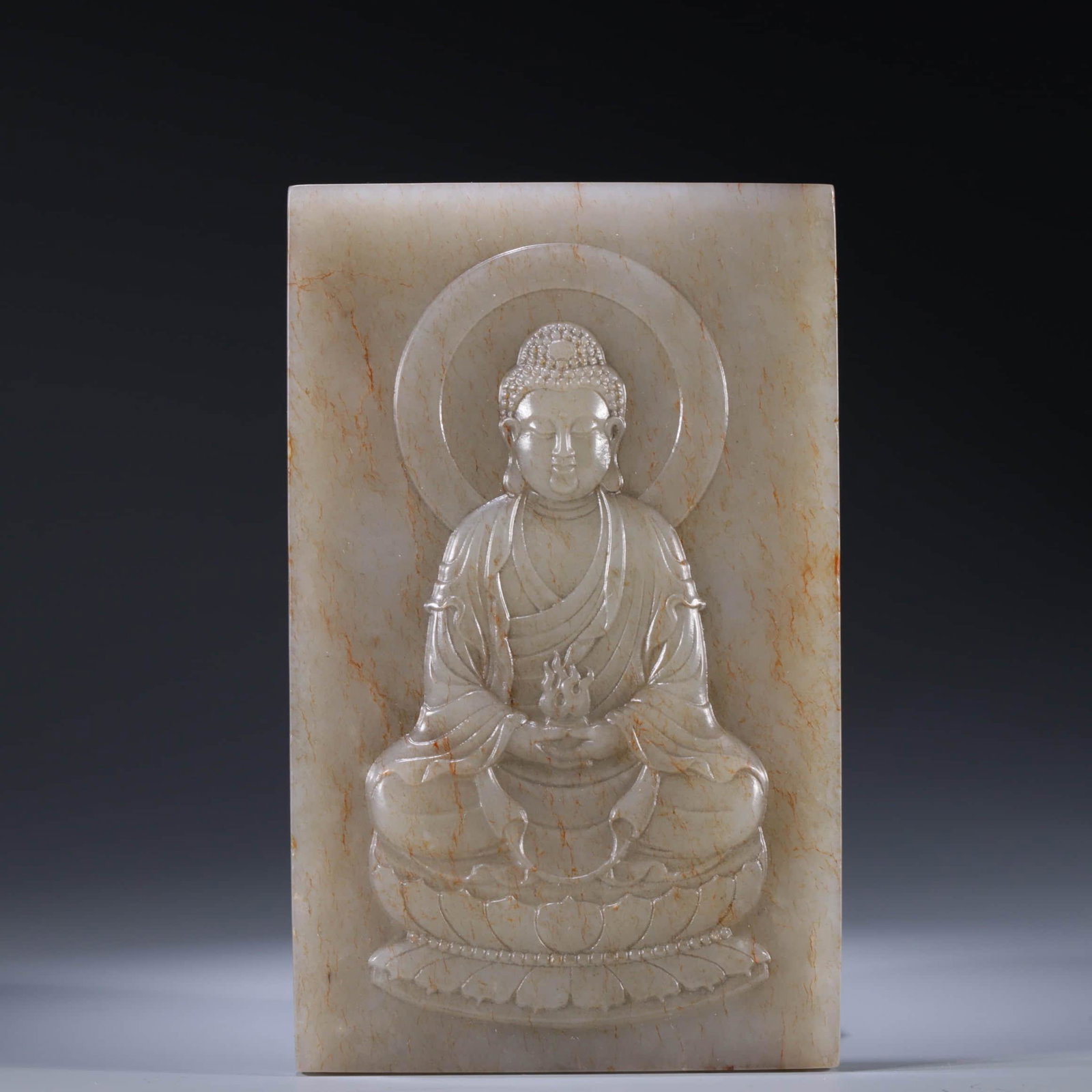 HETIAN JADE BUDDHA BOARD (1 of 9)