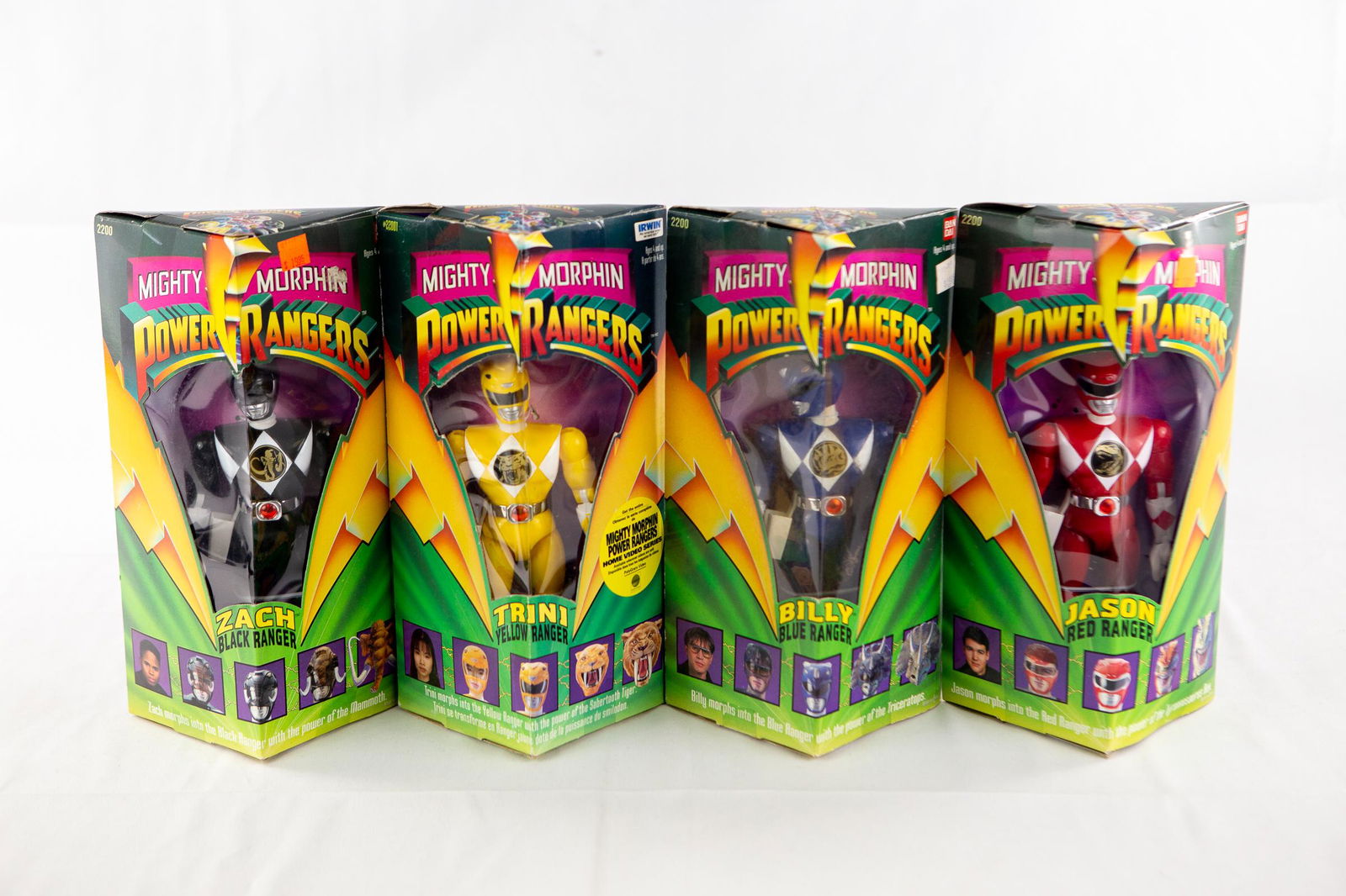 vintage mmpr power ranger figures (1 of 3)