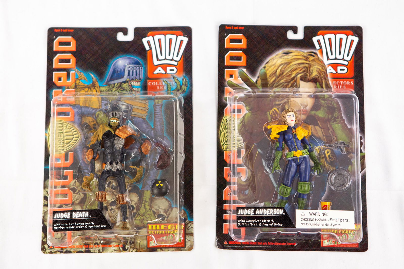 2000 AD judge dredd figures (1 of 3)