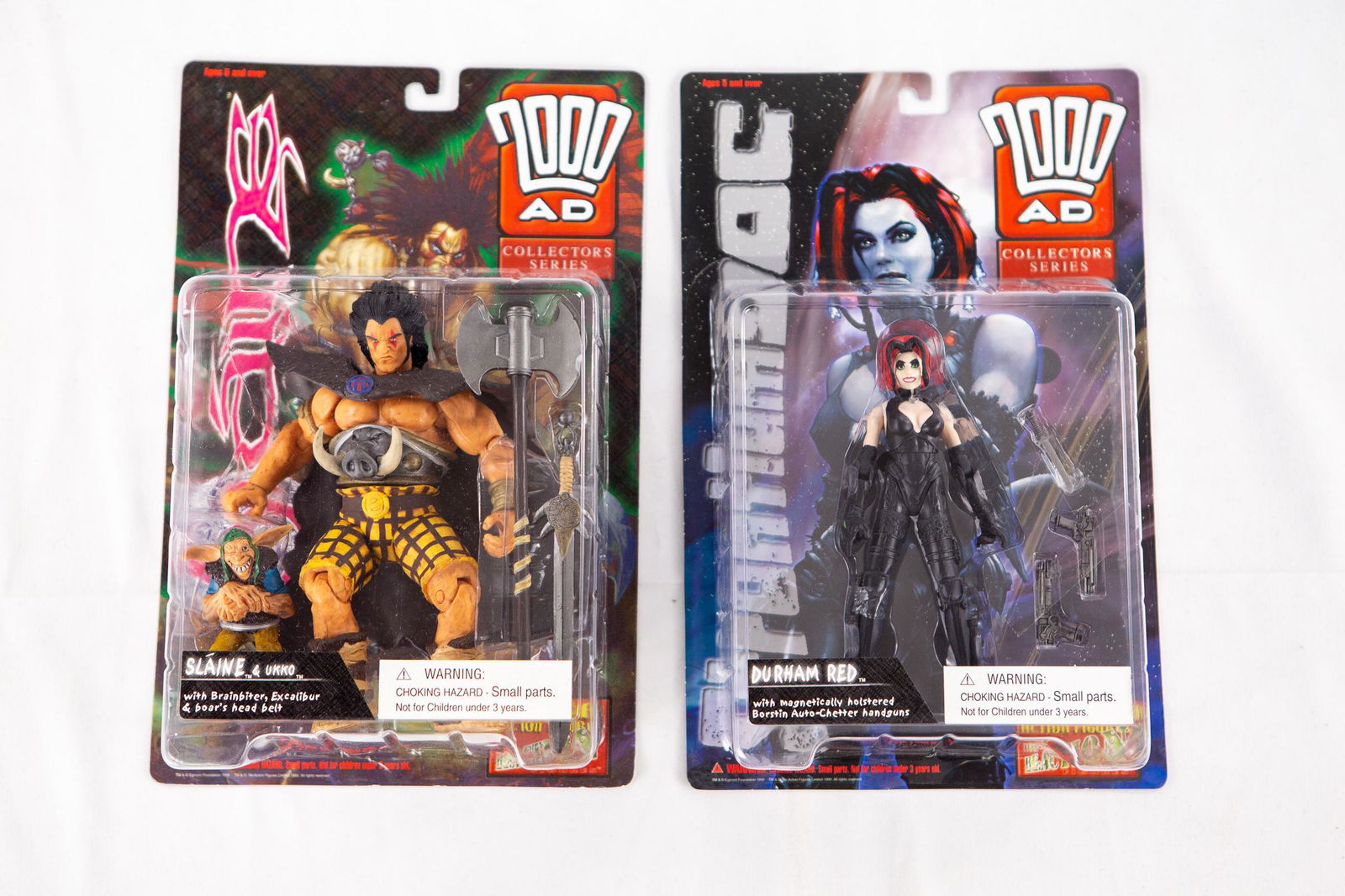 2000 AD action figures (1 of 3)