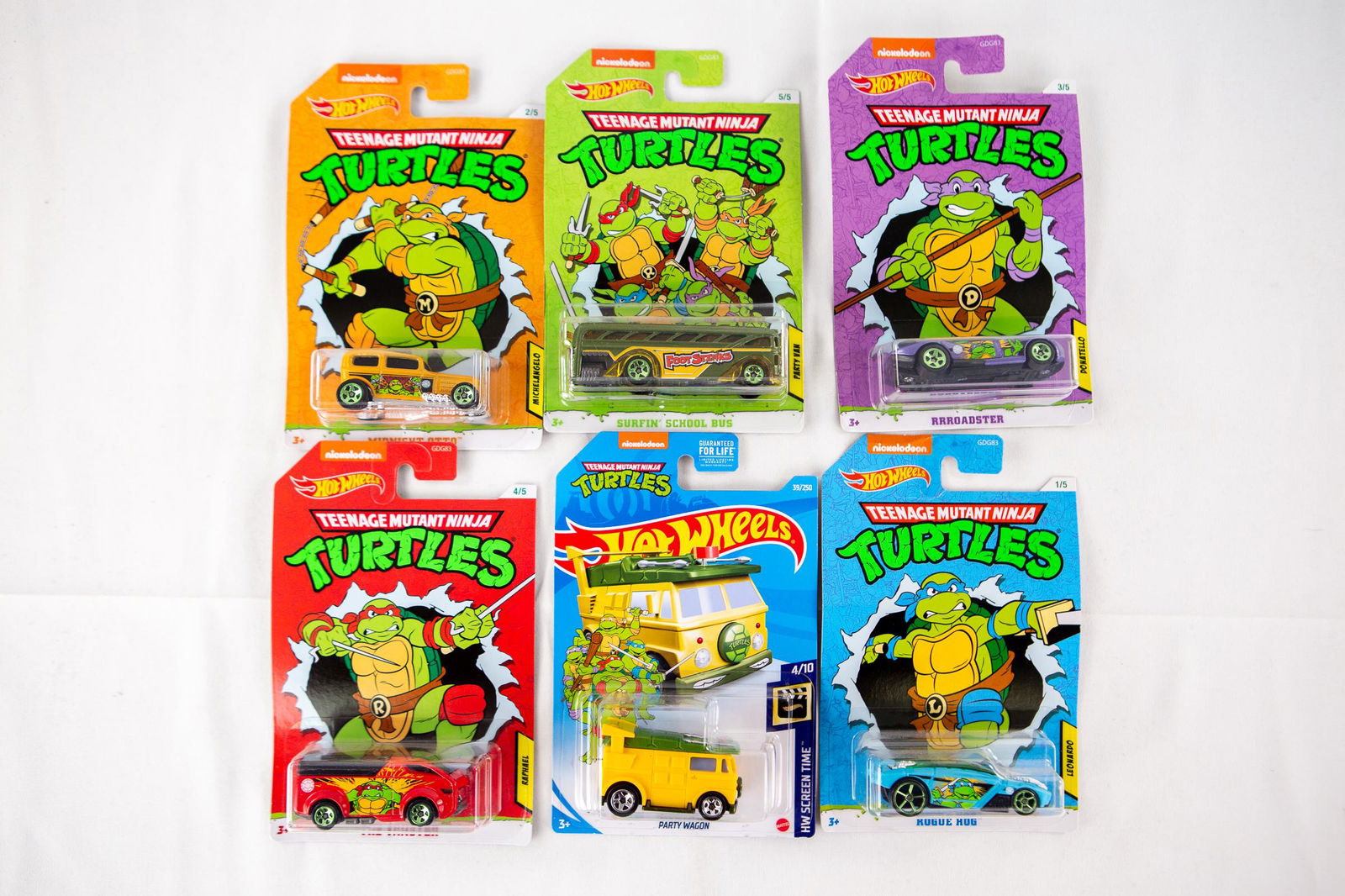 complete set of tmnt hot wheels (1 of 4)