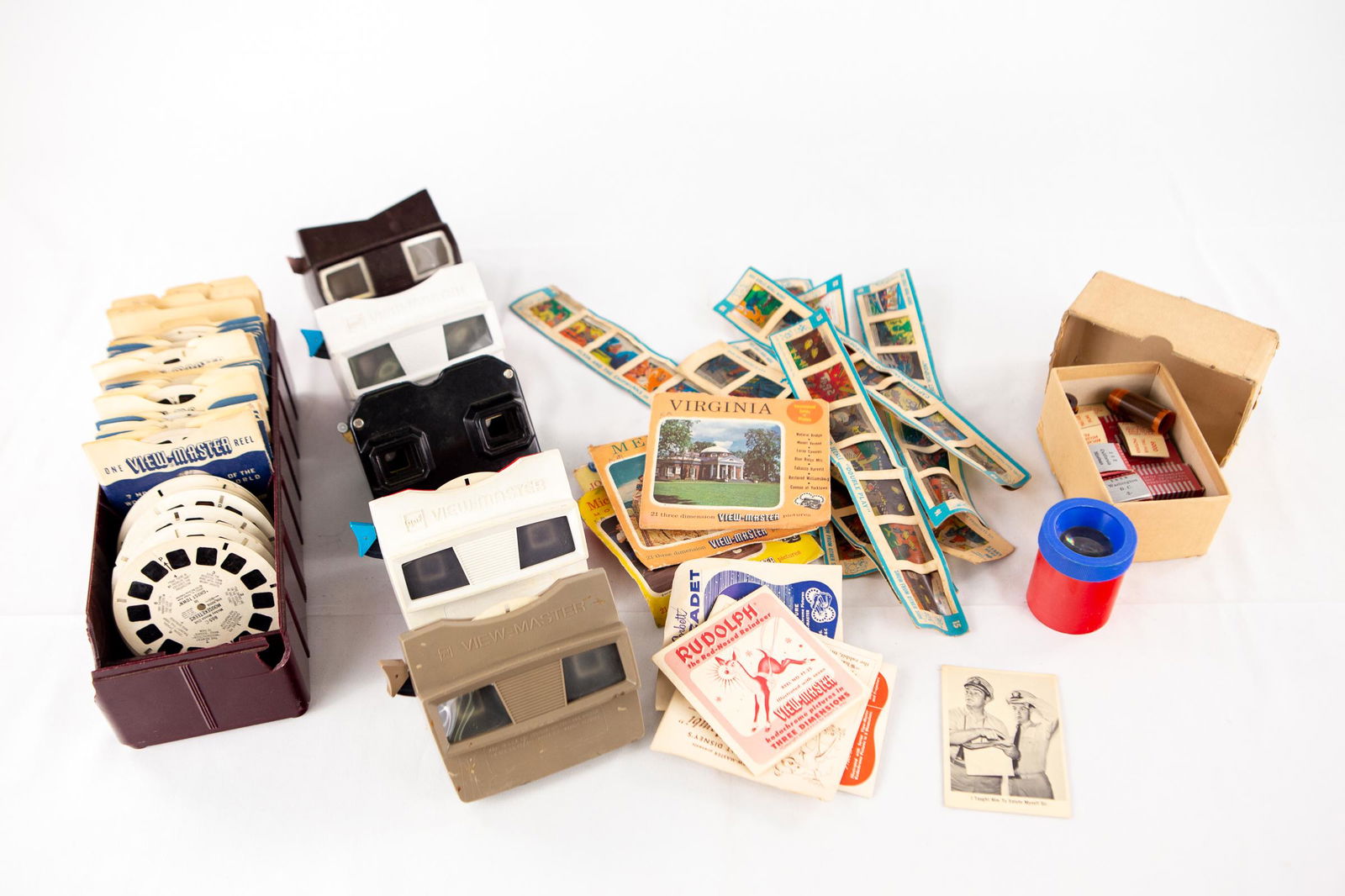 large lot of view masters and reels (1 of 5)
