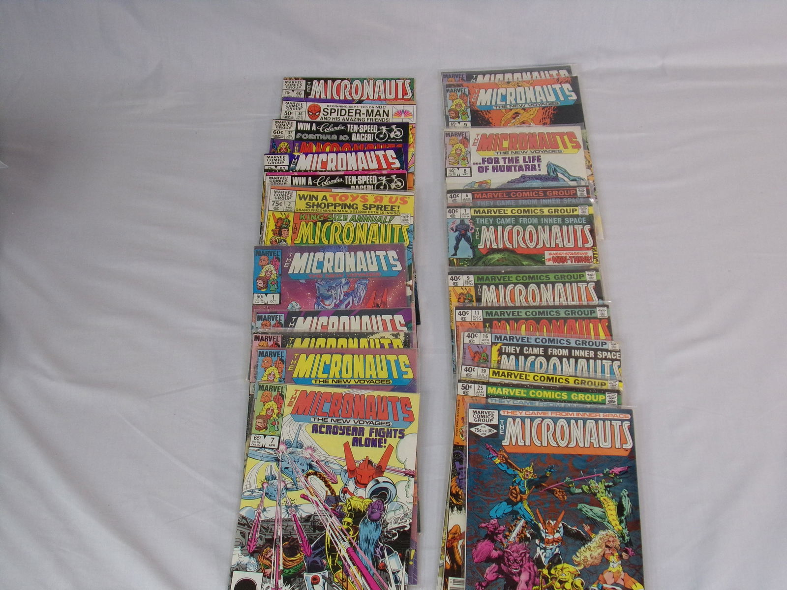 micronaunts comic books (1 of 4)