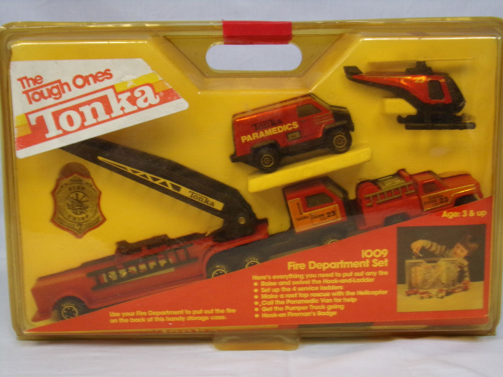 vintage tonka fire fighter set (1 of 6)