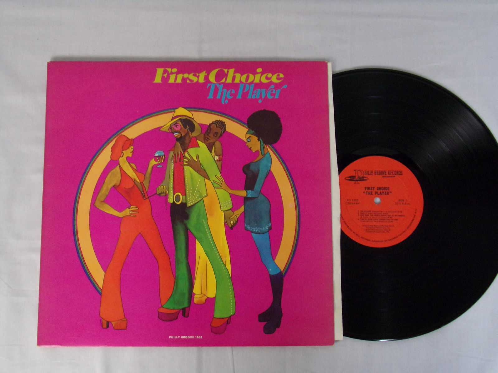 vtg first choice the player vinyl ambum (1 of 2)