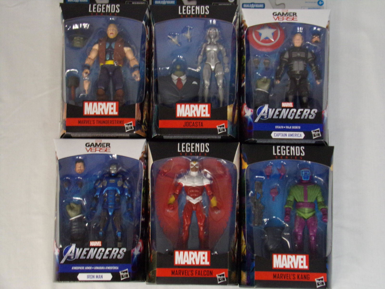 complete set marvels BAF joe fix it wave (1 of 7)