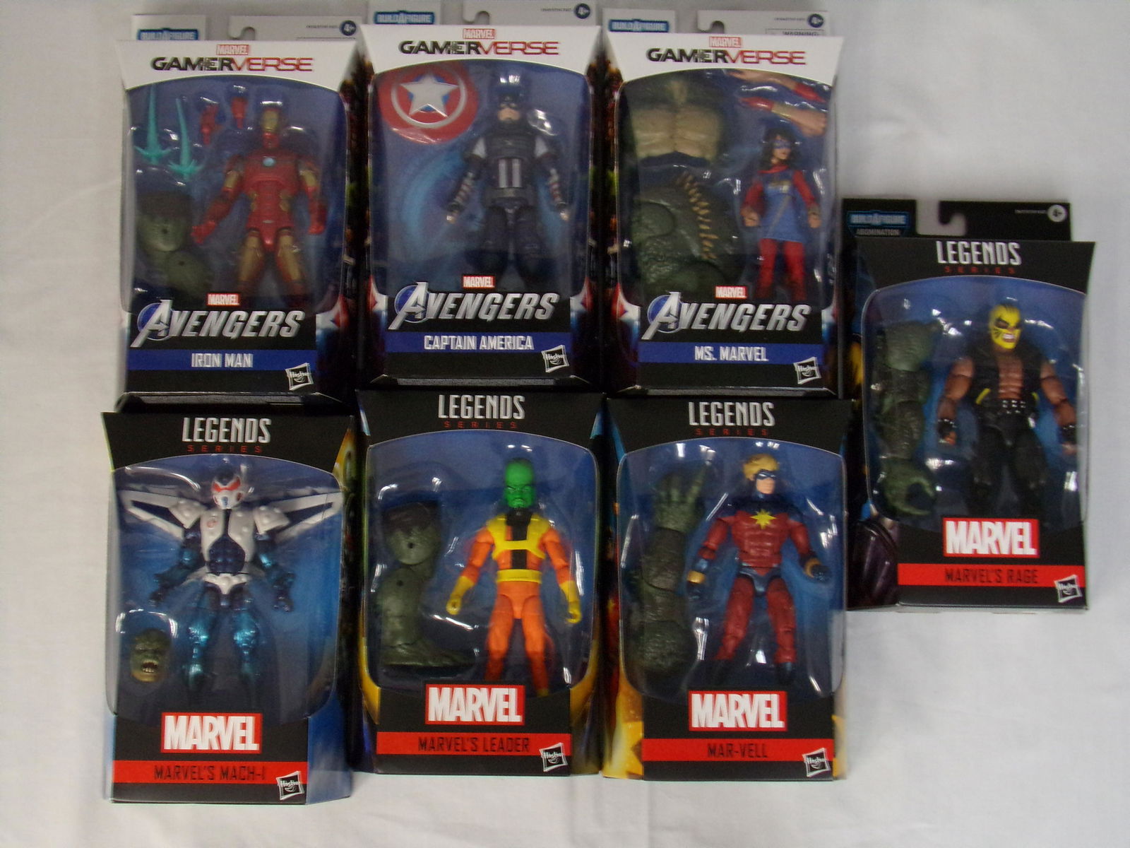 complete set marvels BAF abomination wave (1 of 6)