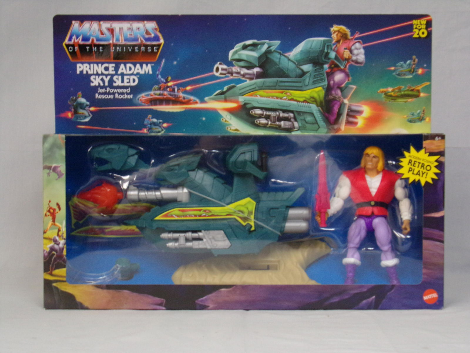 masters of the universe prince adam sky sled (1 of 5)