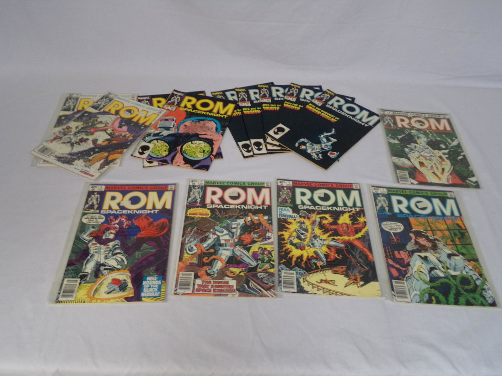 marvels rom spaceknight comic book lot (1 of 6)