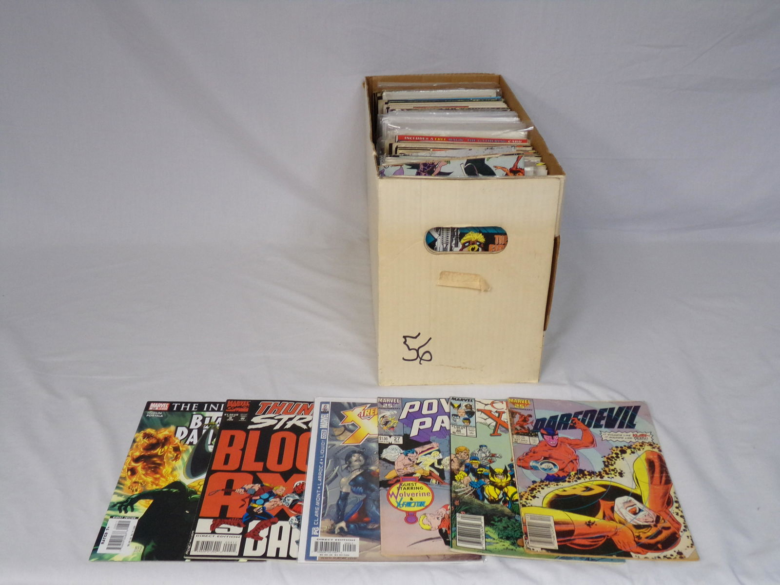 short box of marvel comic books 2 (1 of 1)