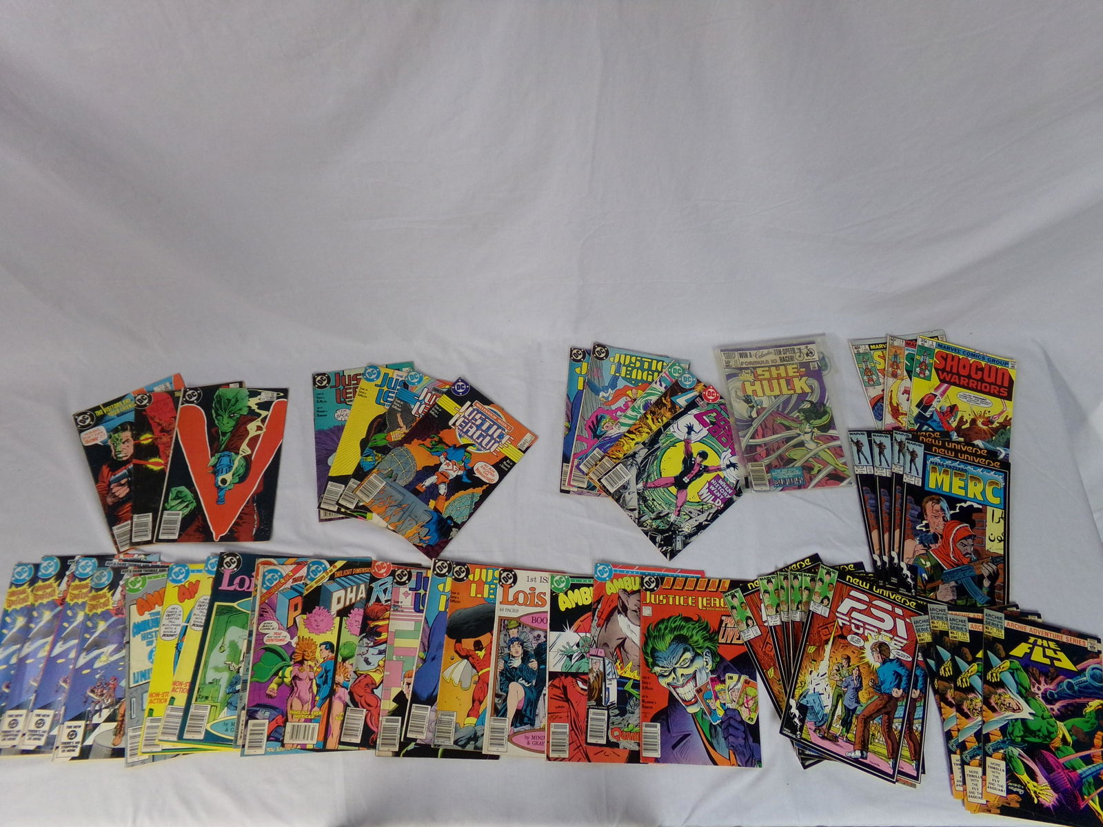 lot of mixed DC & marvel vtg comic books (1 of 4)