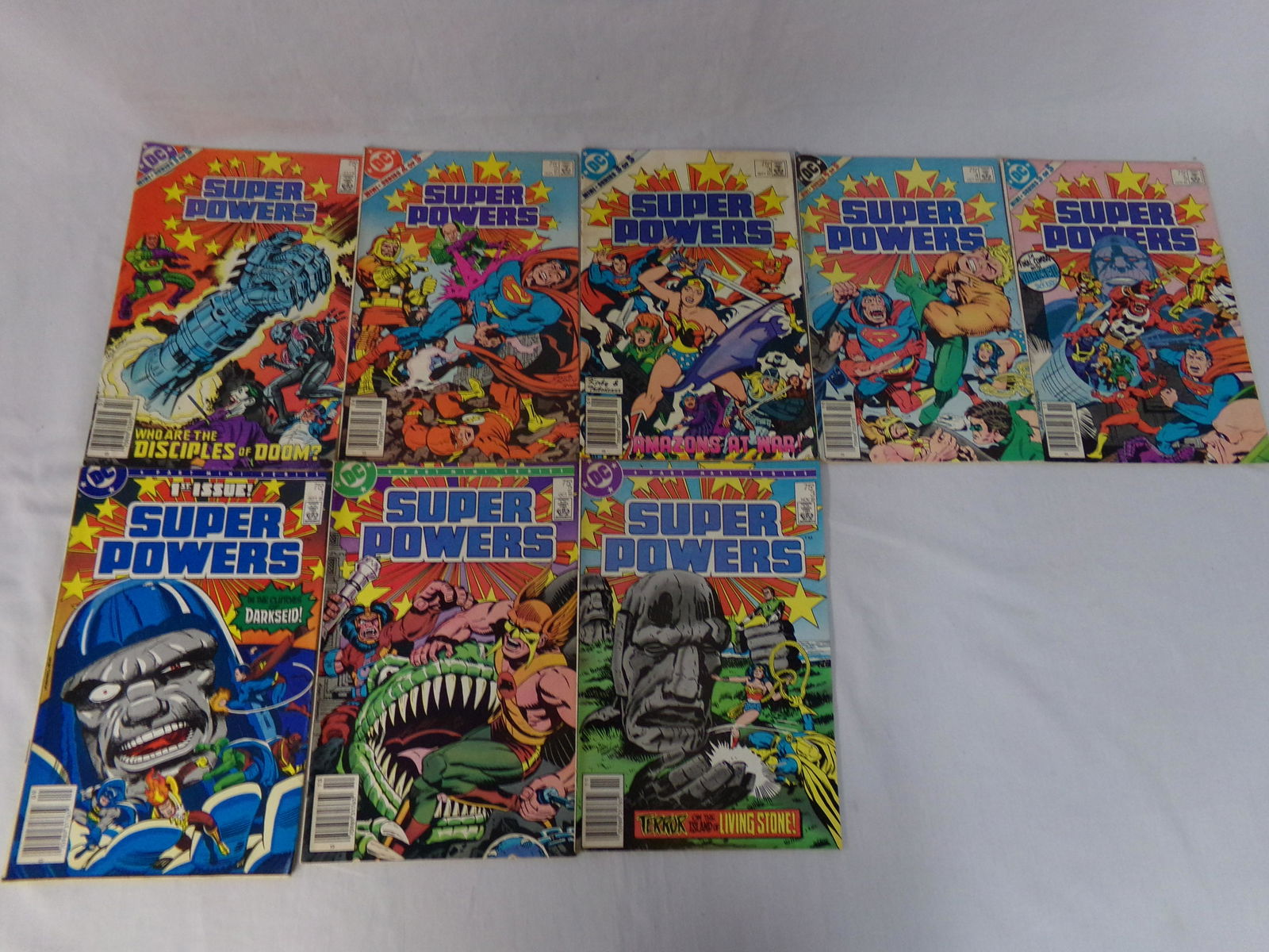 lot of DC super powers comic books (1 of 4)