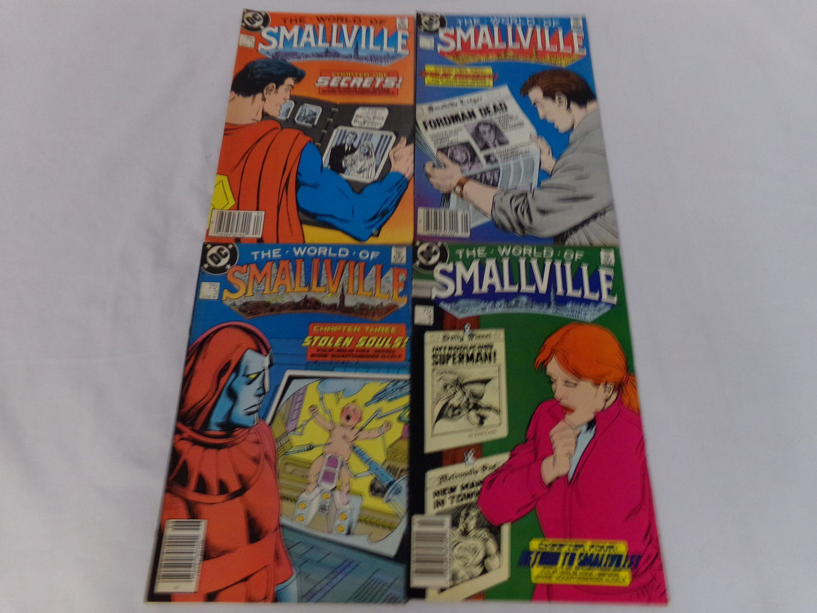 superman smallville lot #1-4 comic books (1 of 4)