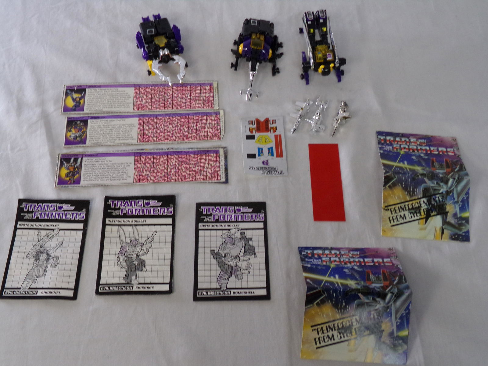 G1 insecticons complete set of 3 (1 of 7)