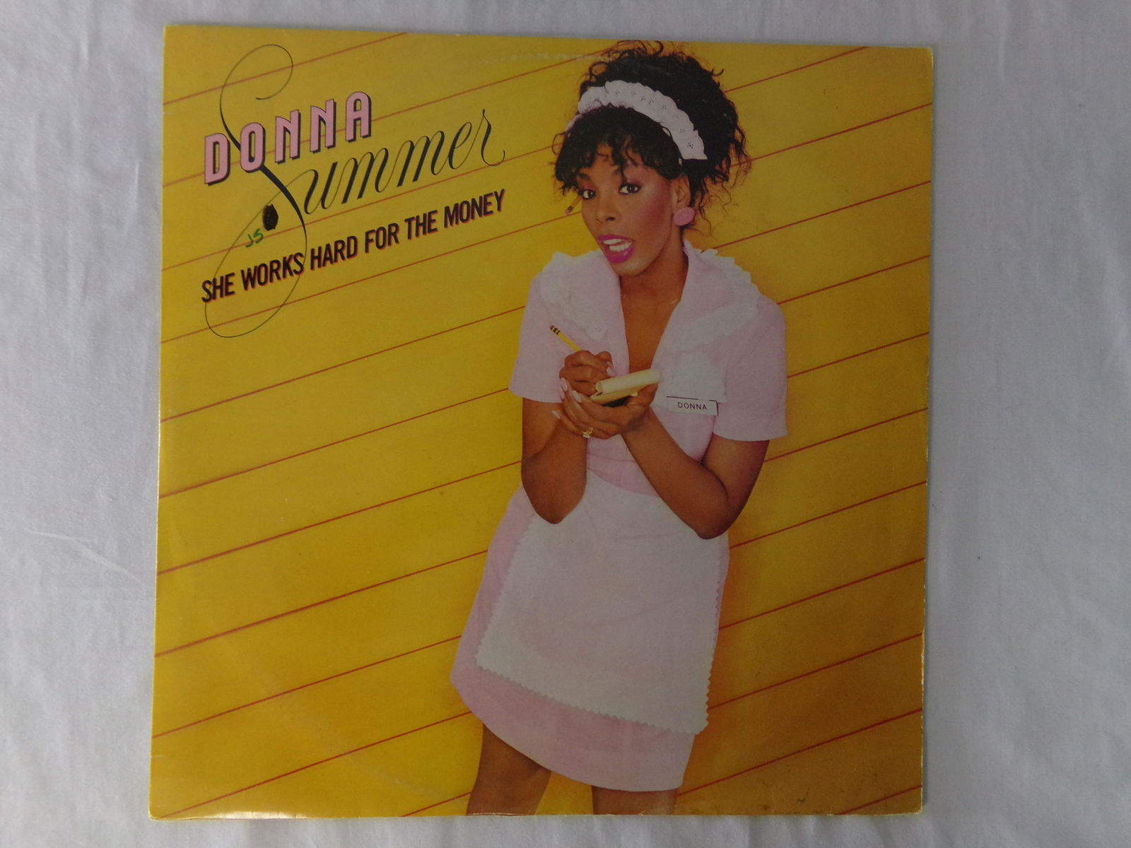 donna summer she works hard for the money single vinyl (1 of 2)