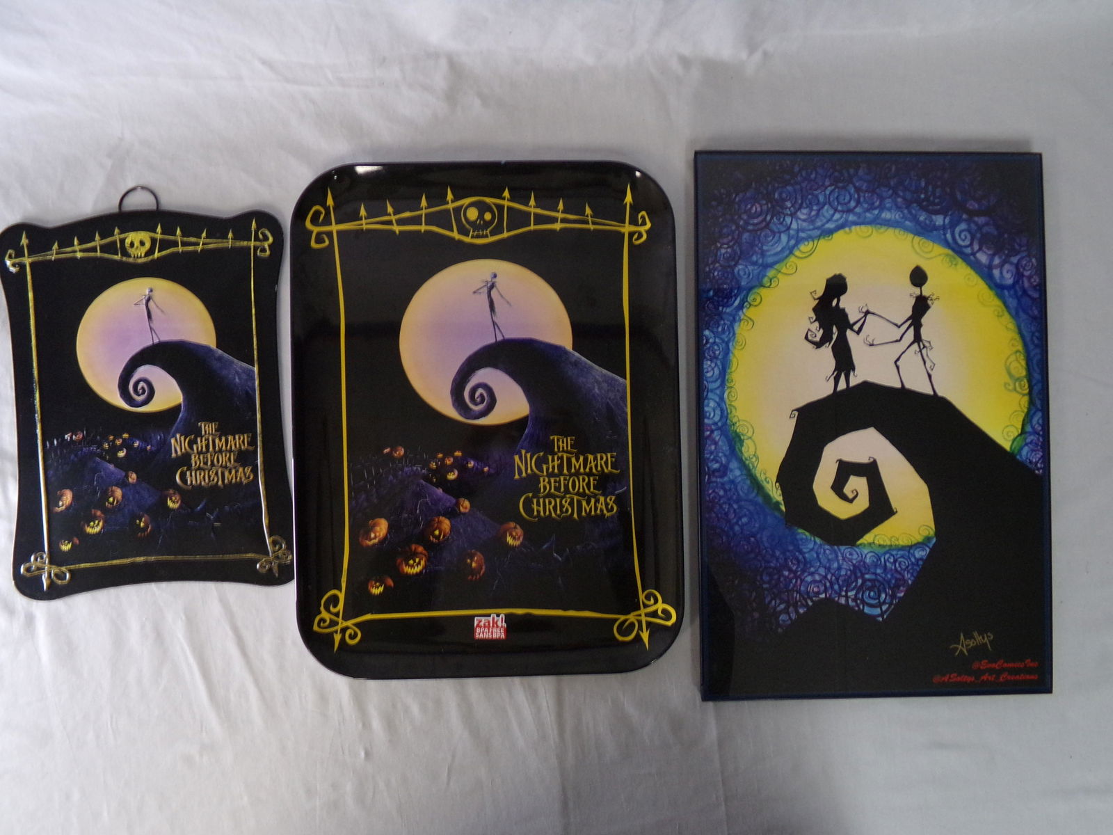 the nightmare before christmas 3 item lot (1 of 5)
