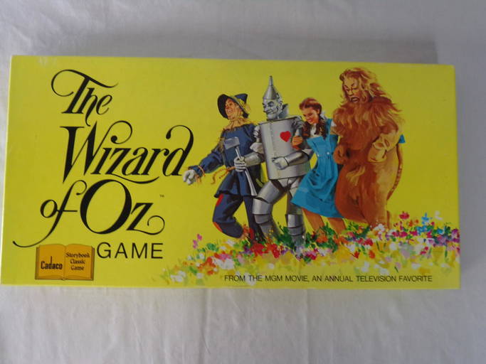 1974 Wizard Of Oz Board Game Complete