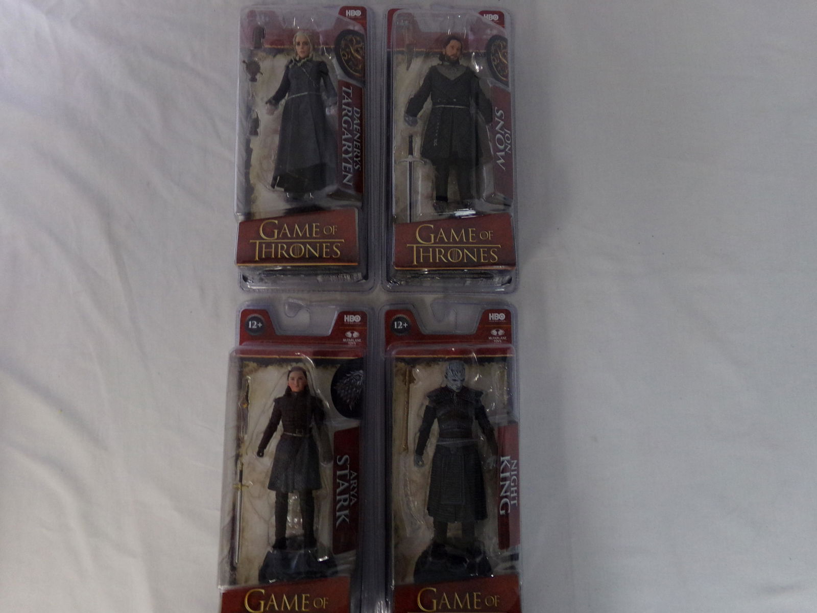 lot of 4 mcfarlane game of thrones action figures (1 of 3)