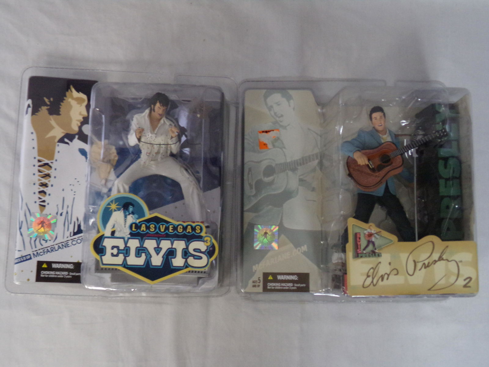 lot of 2 mcfarlane elvis presley action figures (1 of 4)