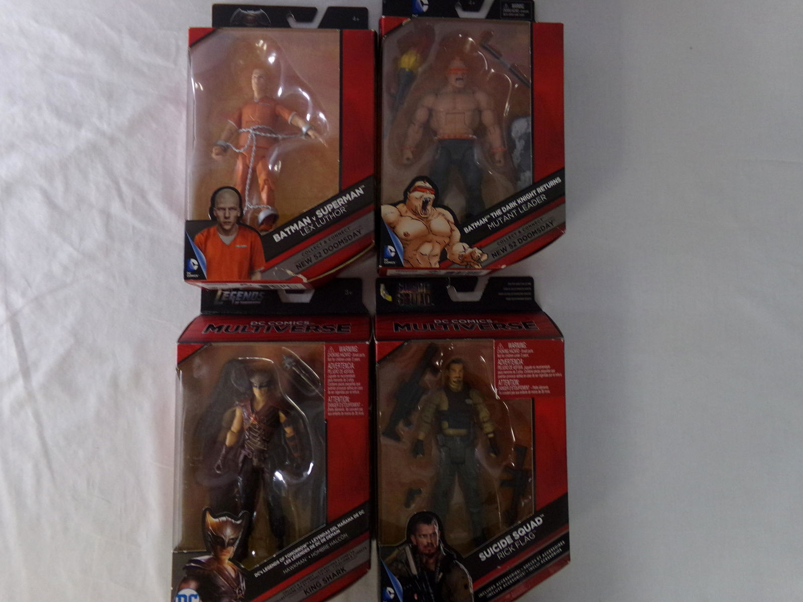 lot of 4 DC action figures (1 of 3)