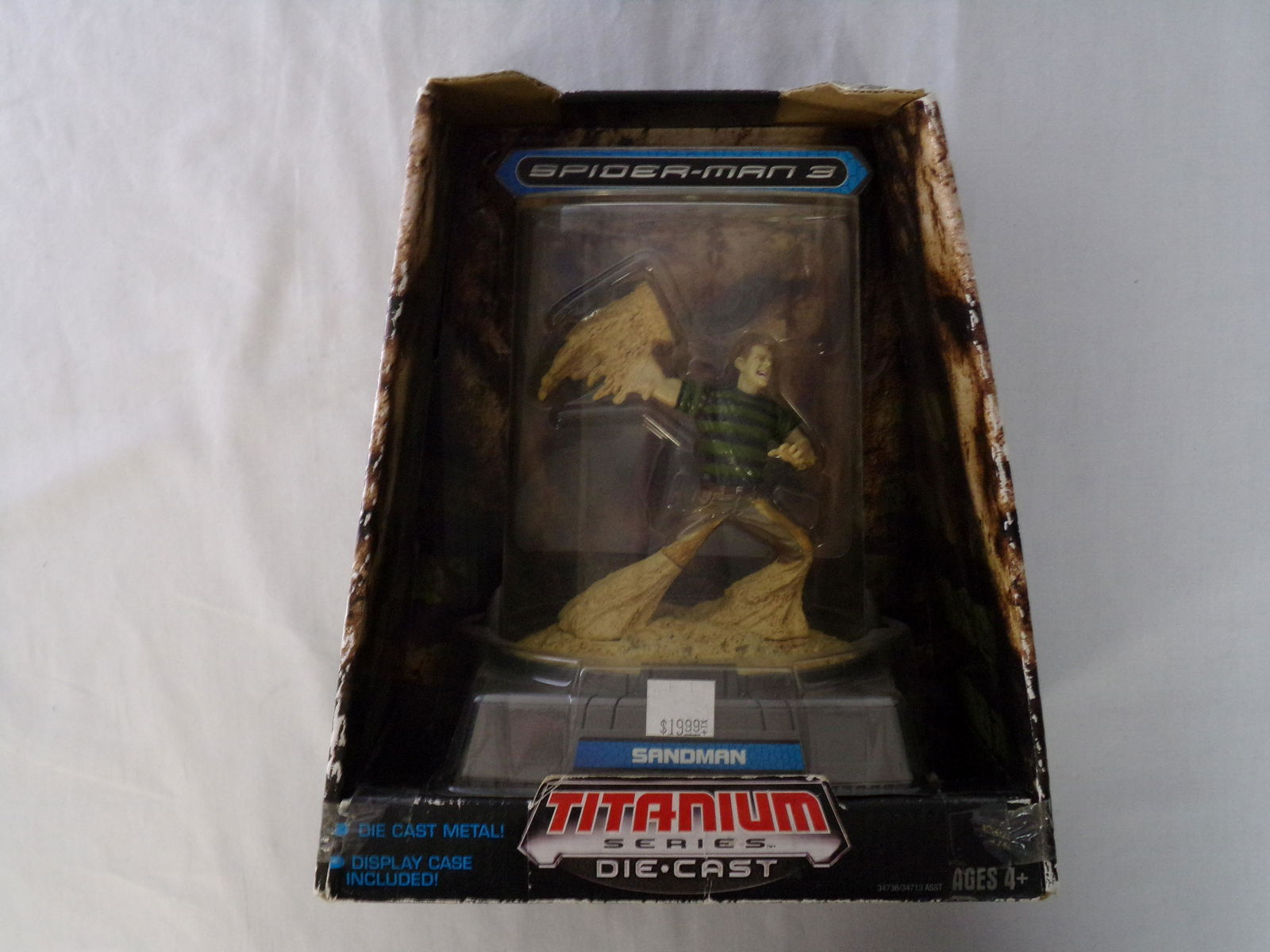 marvels titanium die cast series spider man 3 sandman (1 of 4)