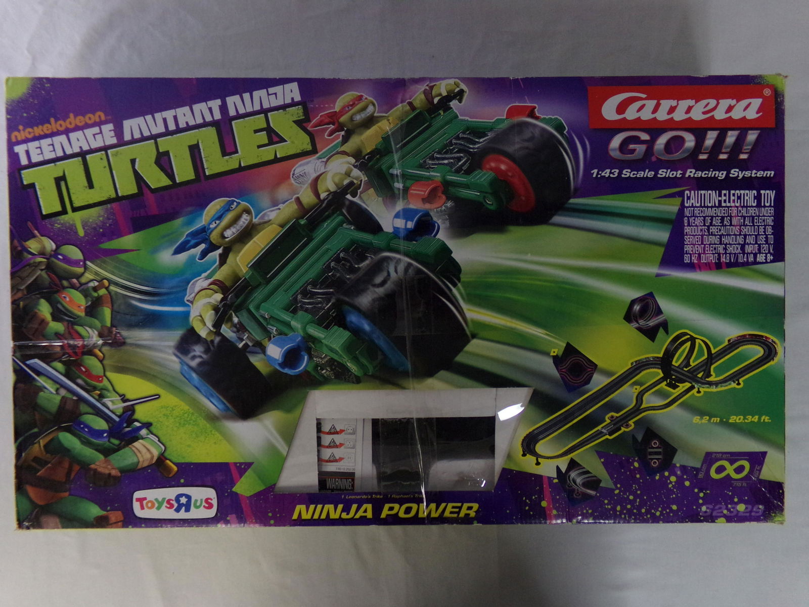 teenage mutant ninja turtles toys r us carrera go race (1 of 6)