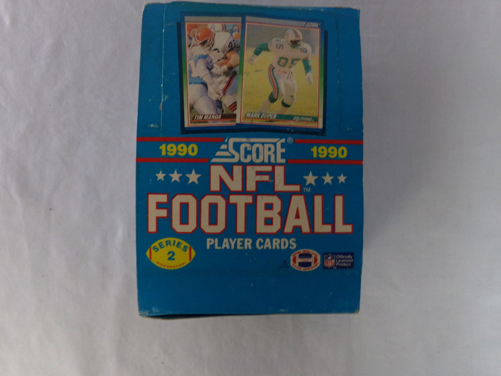 complete box score 1990 series 2 football cards (1 of 2)