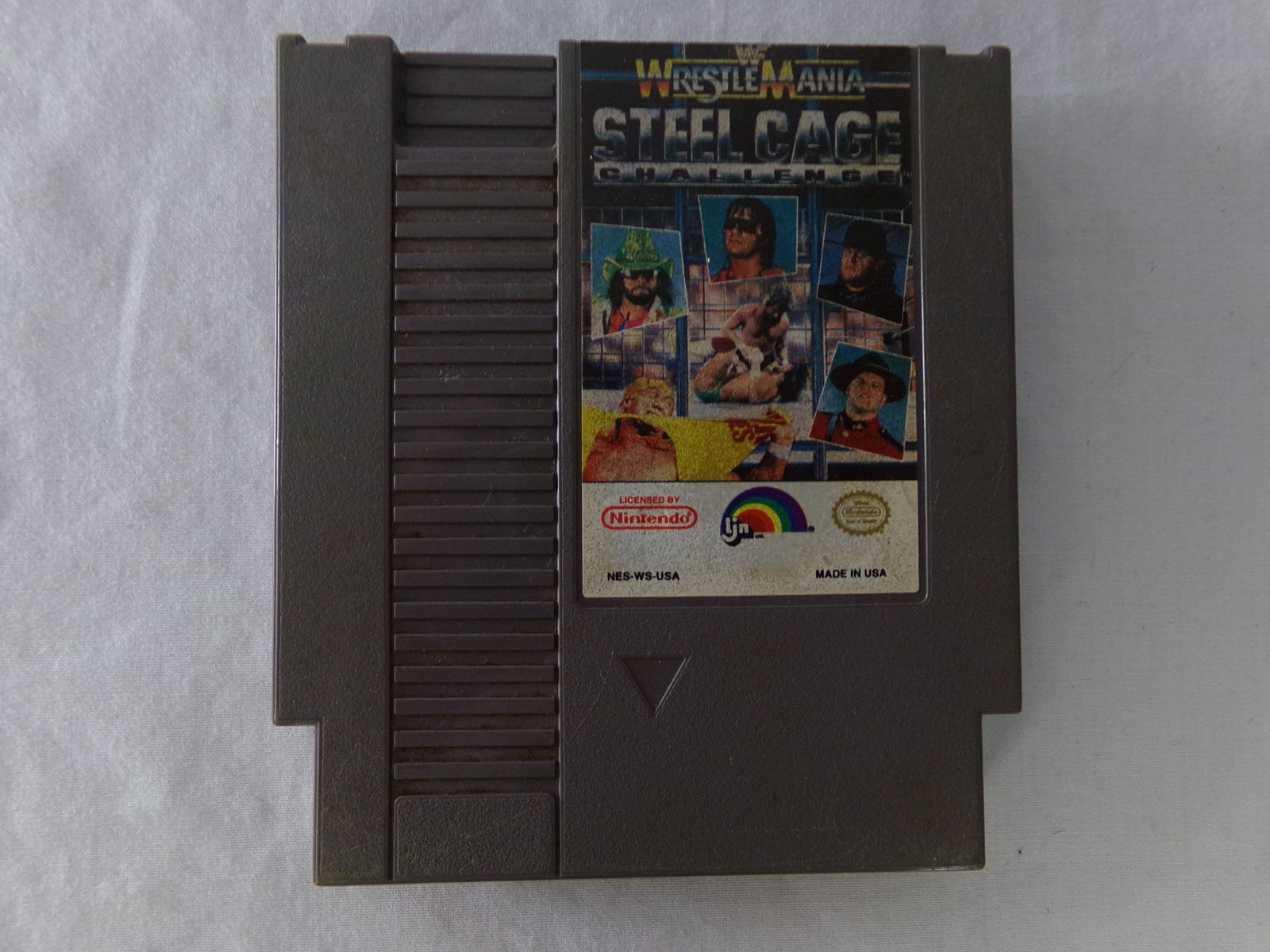 nintendo wwf steel cage challenge game untested (1 of 1)