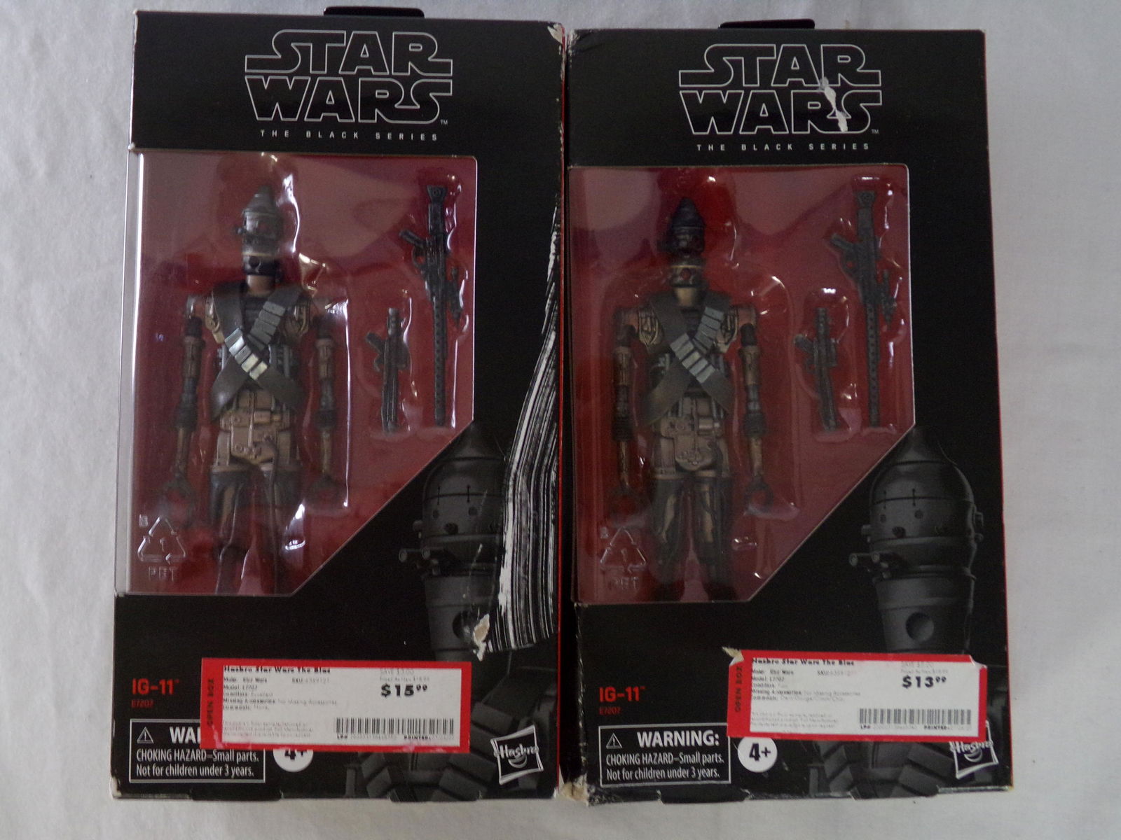 lot of 2 IG-11 star wars action figures (1 of 3)