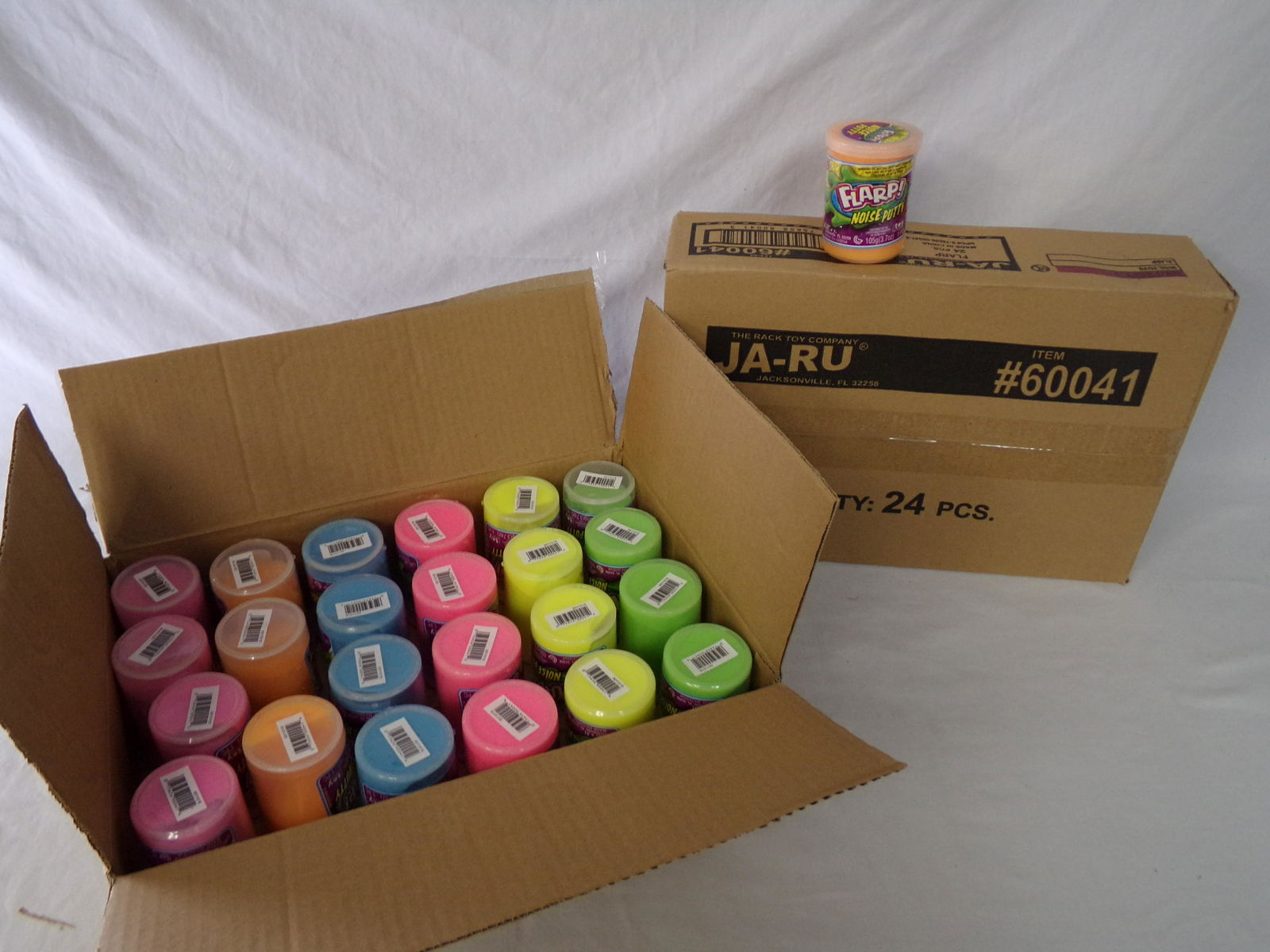 lot of 2 case packed 24ct each ja ru flarp assorted (1 of 5)