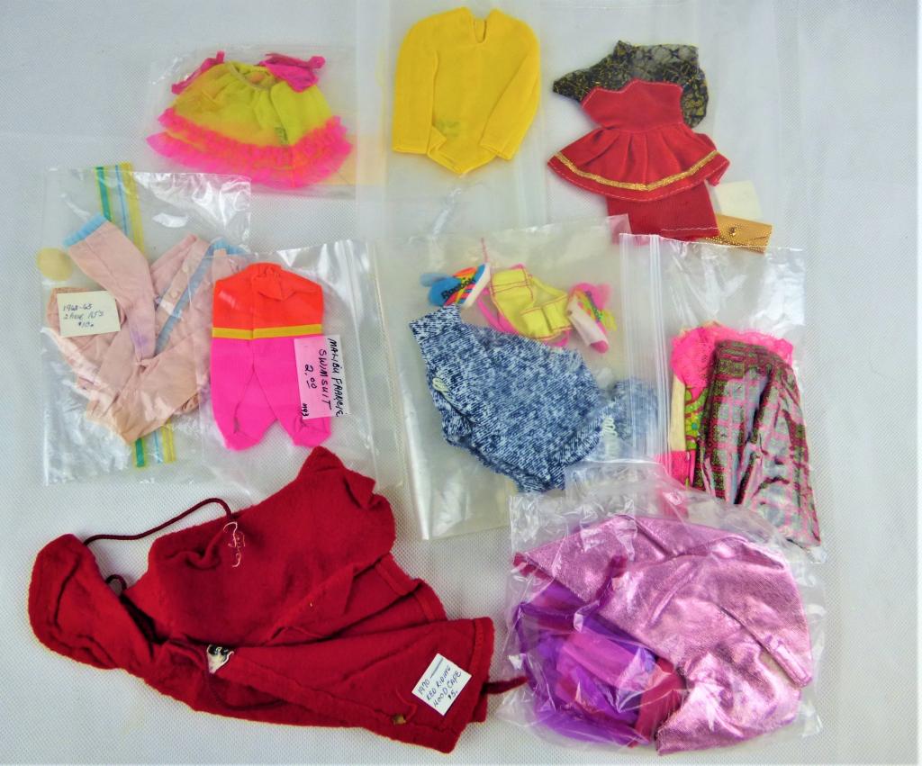 Group of Vintage Barbied Doll Clothes: Lot of Vintage Barbie Clothes