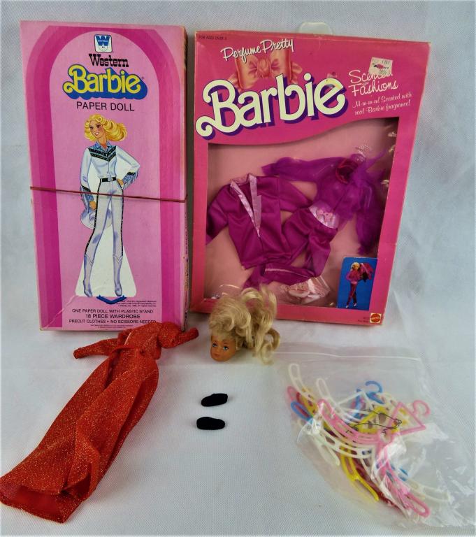 Western Barbie Paper Doll & Accessories: Western Barbie Paper Doll, Barbie Clothes and Accessories, Spare Barbie Heat