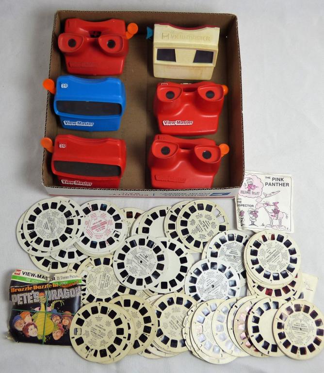 Group of Vintage GAF & 3D View Masters w/ Slides (1 of 4)
