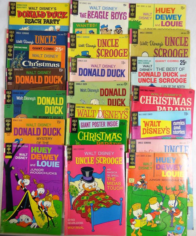 Walt Disney Donuld Duck Comic Books from 1960's (1 of 4)