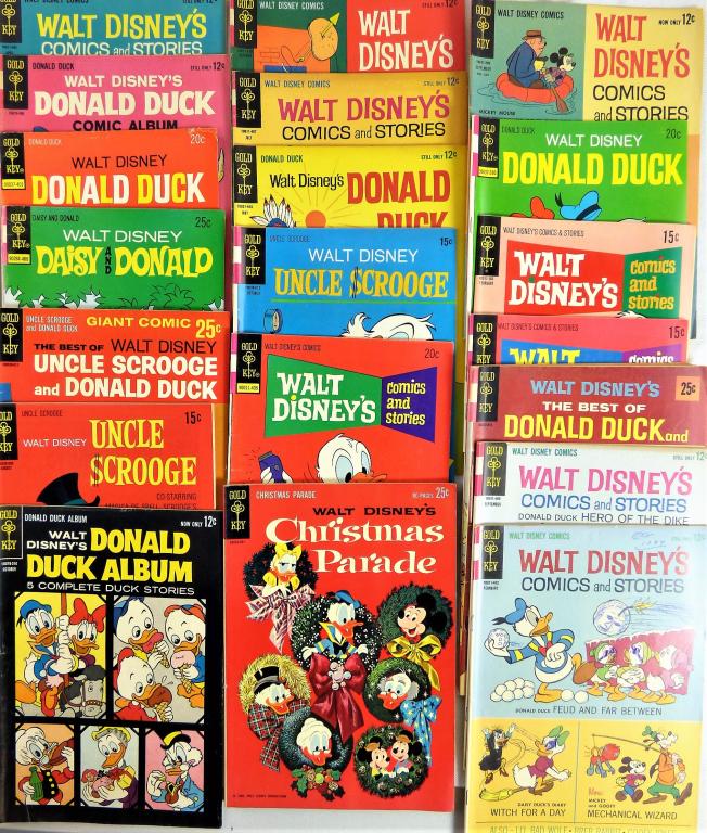 Vintage Gold Key Disney Donald Duck Comic Books (1 of 4)